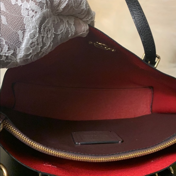 Coach MollieTote/Crossbody bag.(NWOT) Black - Picture 10 of 14